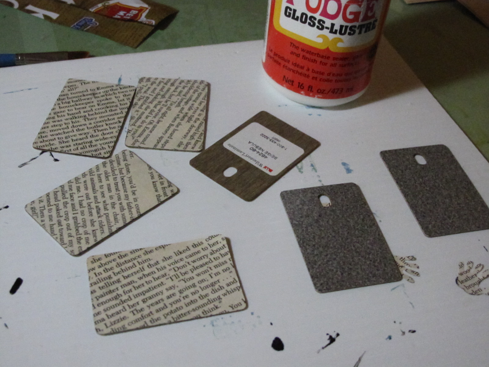 just create every day mini ribbon journal