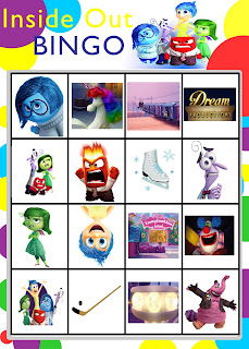 Printable Inside Out Bingo Game. Perfect for getting your kids to talk about their emotions! #InsideOutEmotions #ad