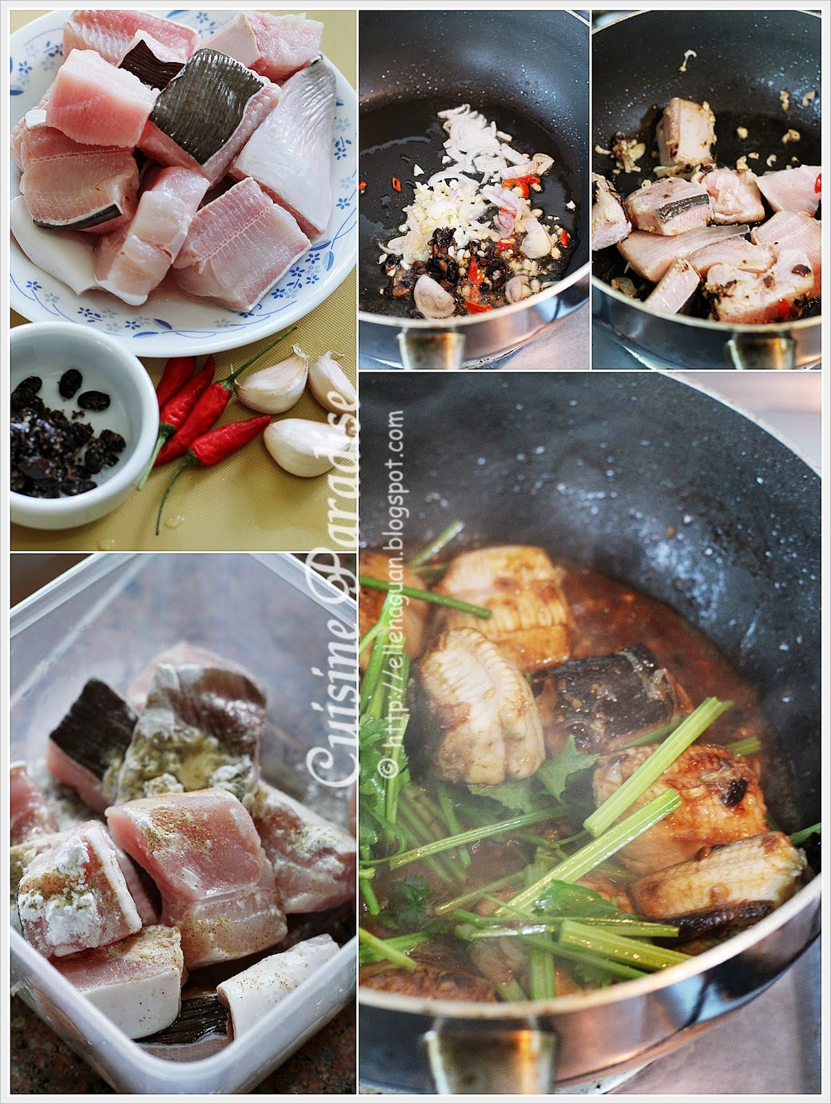 Stir Fried Stingray With Fermented Black Bean And Chinese Celery Recipe Recipes