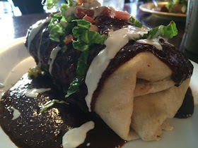Mole Burrito at El Limon in Wayne, PA