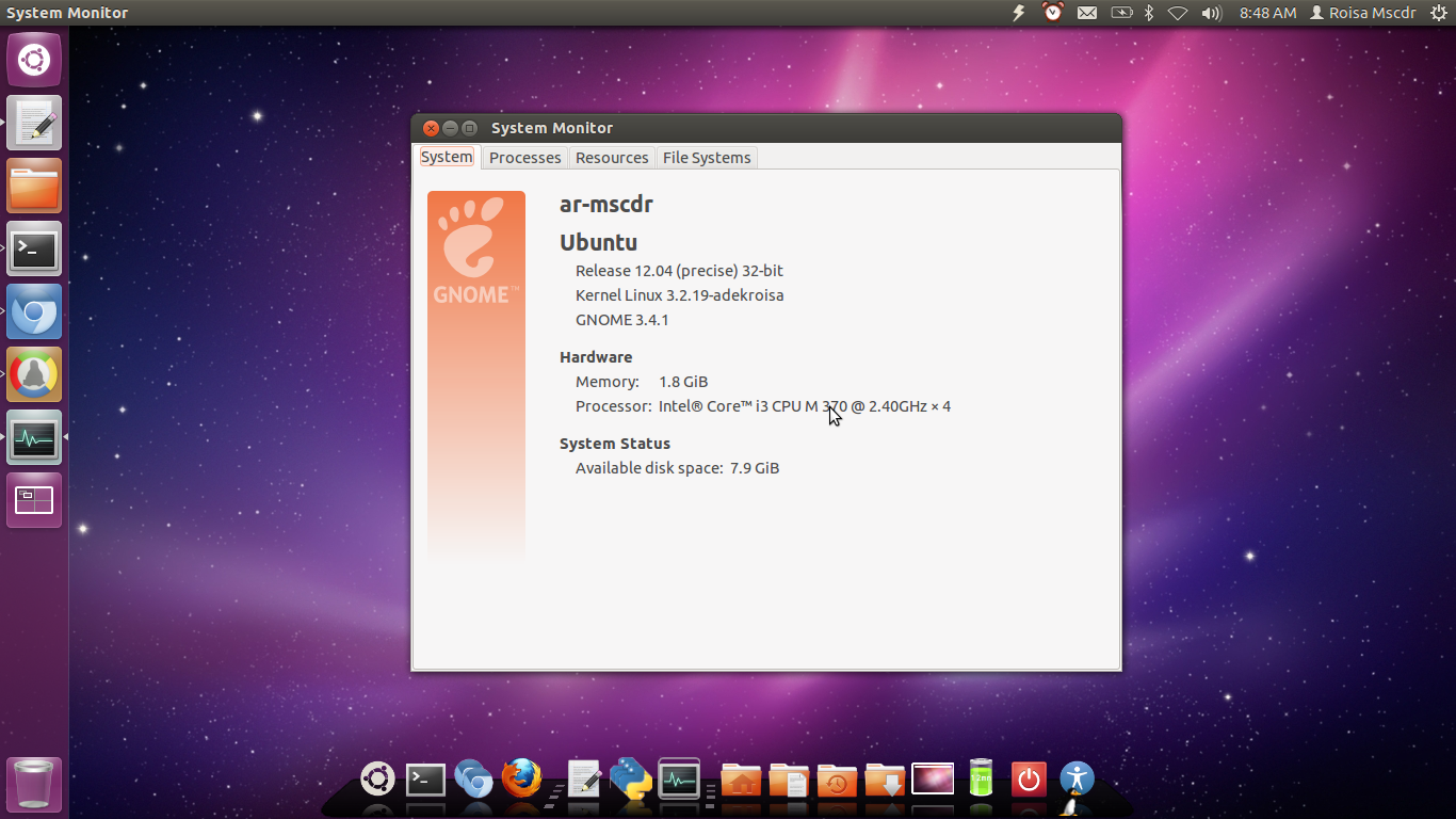 Sharing Linux Problem Solved, How to Show 'Battery Status' Indicator