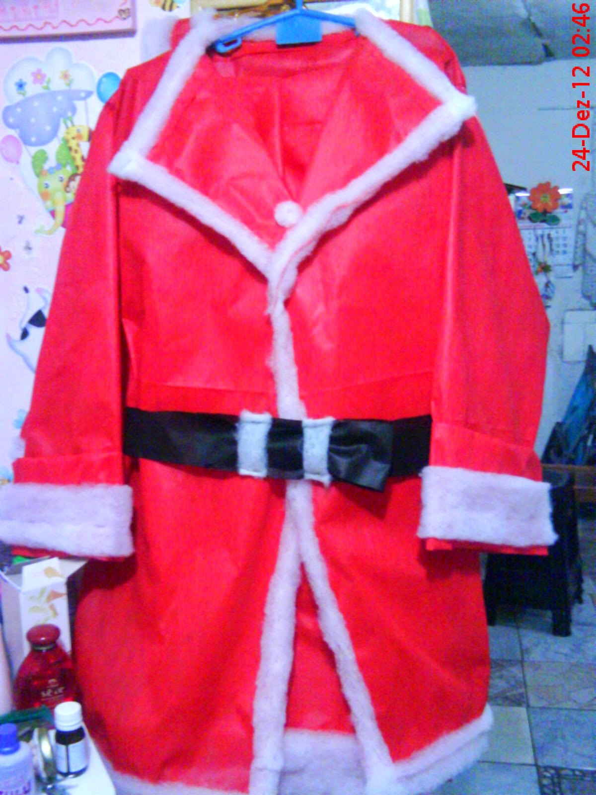 roupa papai noel