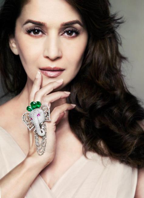Madhuri Dixit Beautiful Emeralds Jewelry Collection
