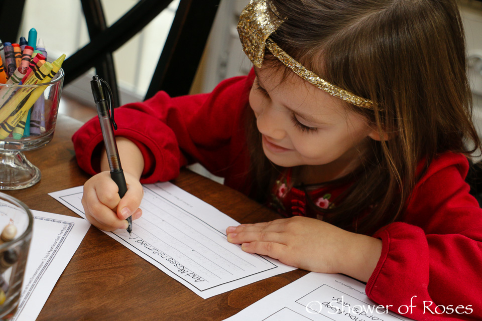 Shower of Roses The Ten Commandments Lap Book {Catechism Craft with