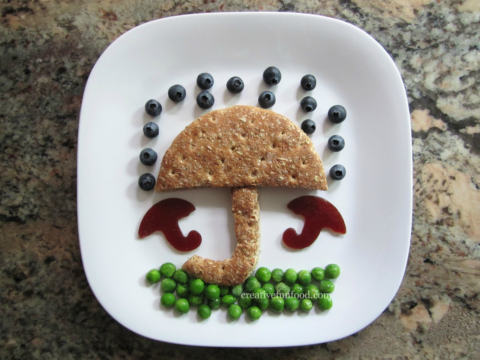 Creative Food Umbrella Lunch