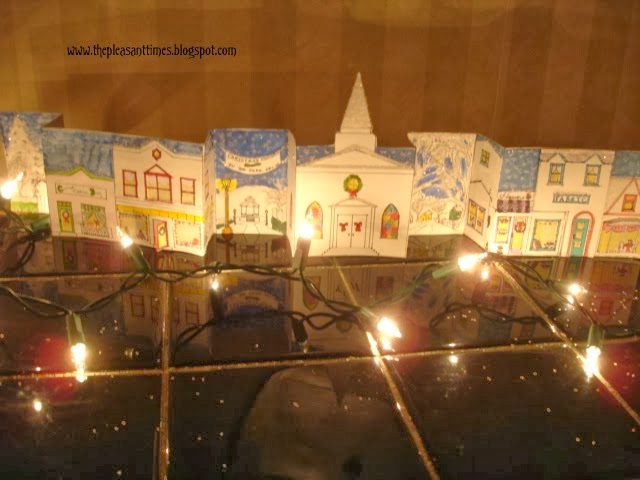 The Pleasant Times: Christmas Village part two: Shops