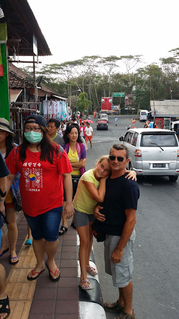 Zona comercial de Tanah Lot (Bali)