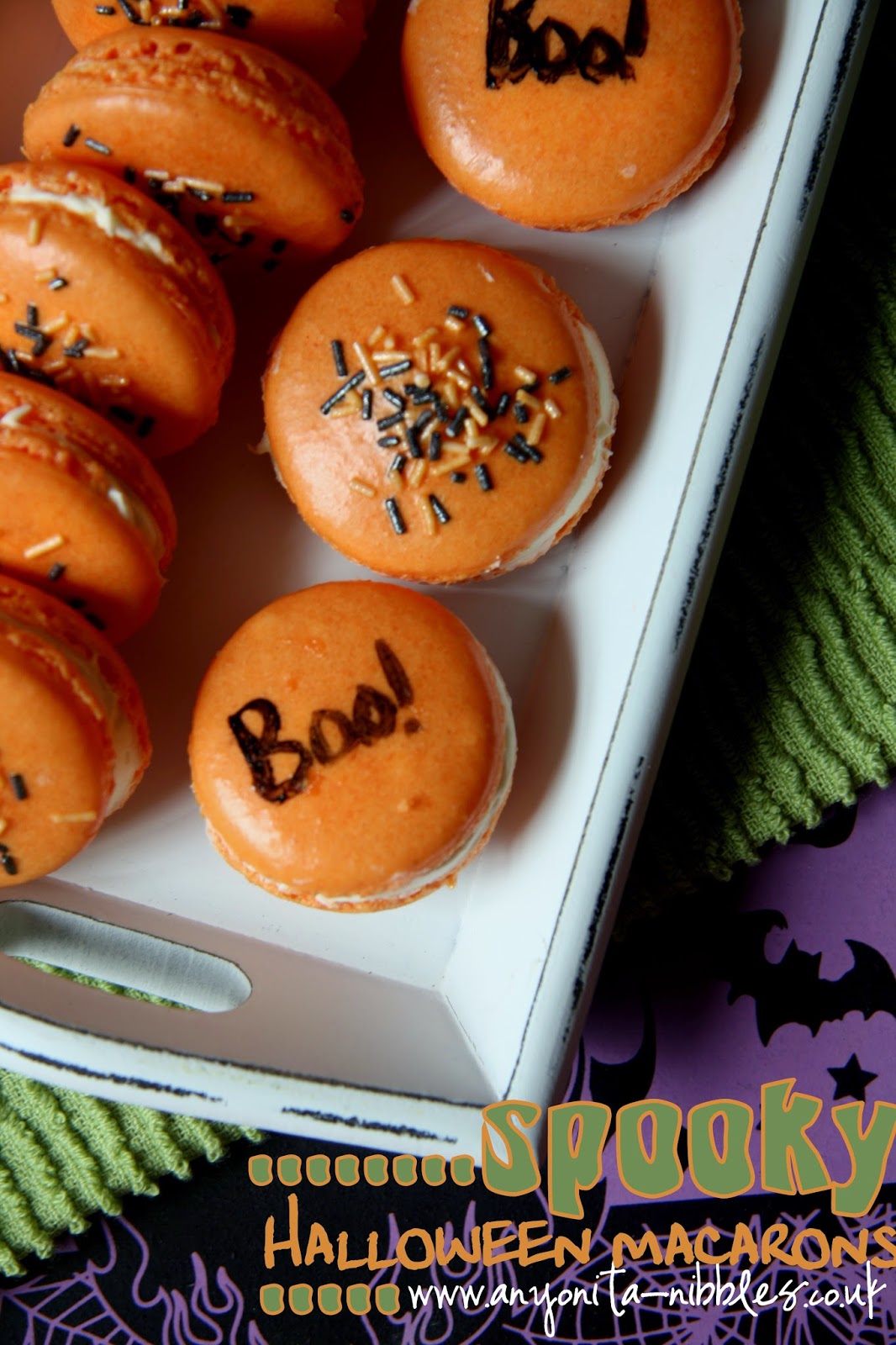 Spooky Halloween Macarons from Anyonita-nibbles.co.uk