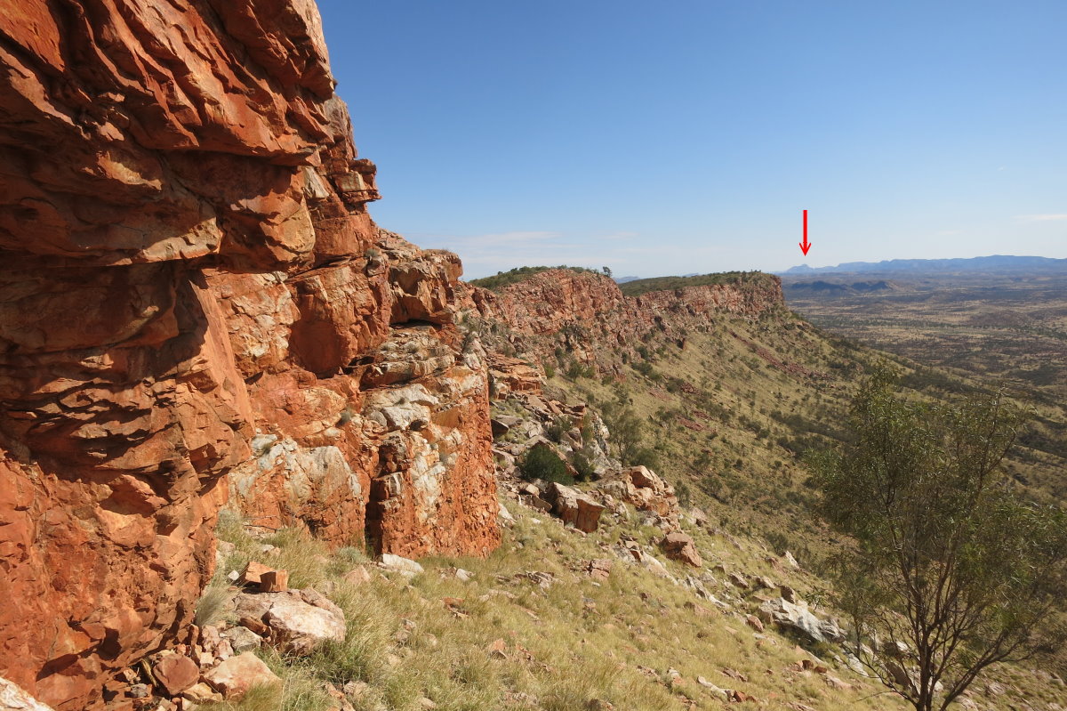 Mountains Mt Gillen, NT, Australia