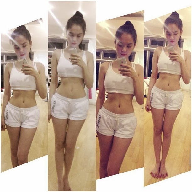 Ngọc Trinh dần lộ những điểm xấu khi chụp ảnh tự sướng