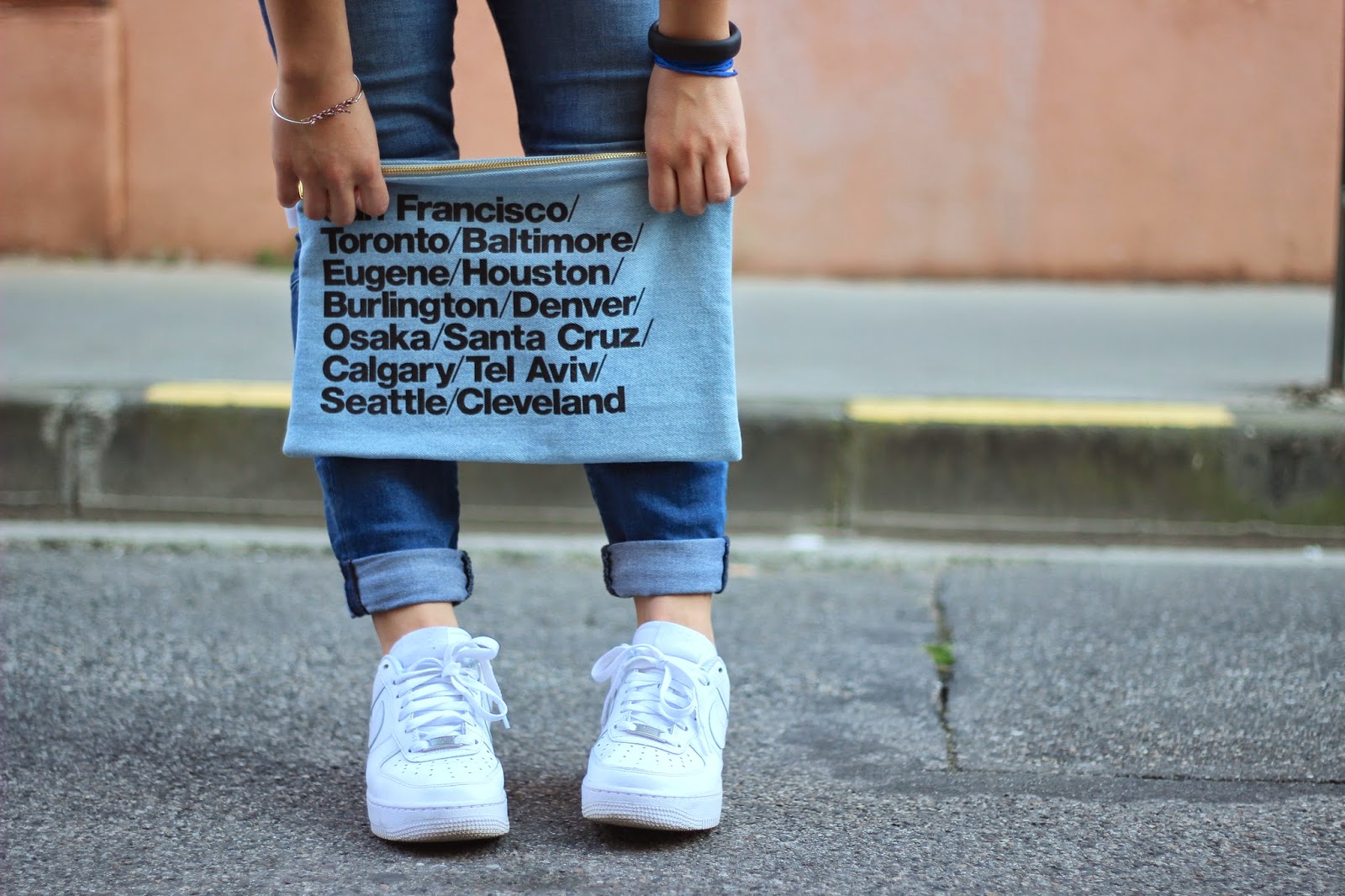 City Clutch Koala Rayé Blog Mode Toulouse Daily outfits & daily kicks