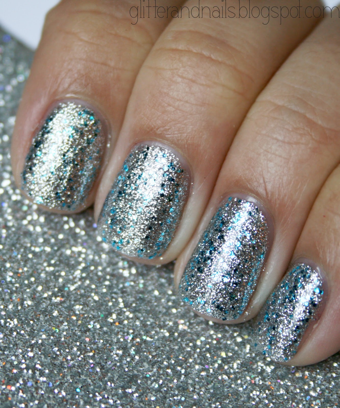 Glitter and Nails China Glaze Lorelai's Tiara