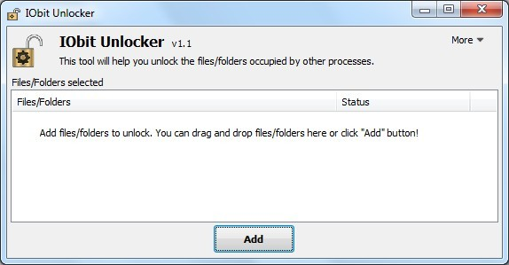 iobit unlocker أداة برنامج  حذف الملفات المستعصية