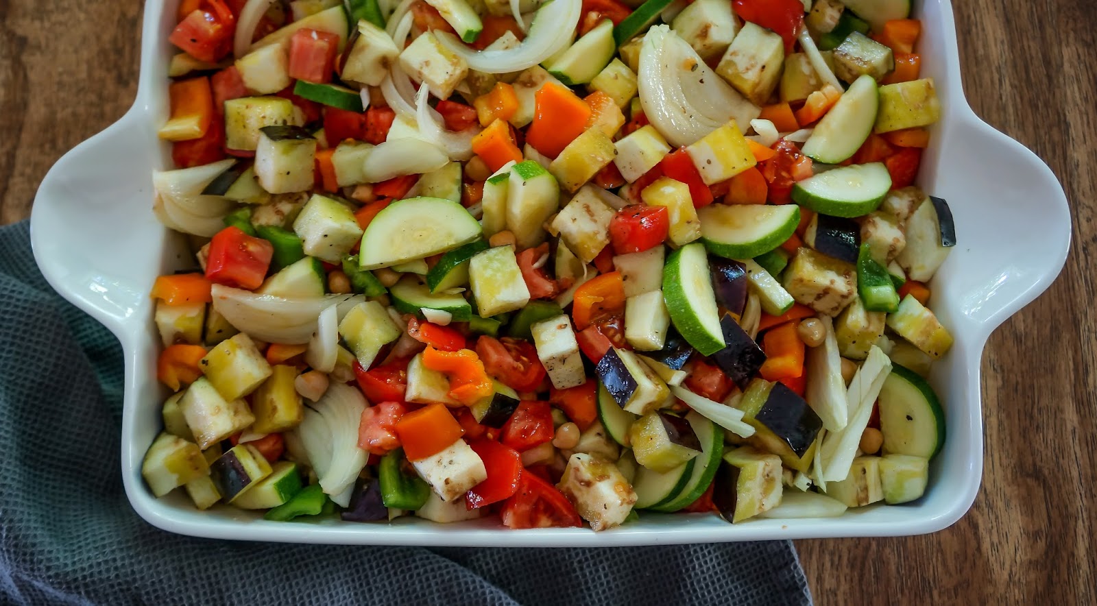 Oven roasted vegetable medley