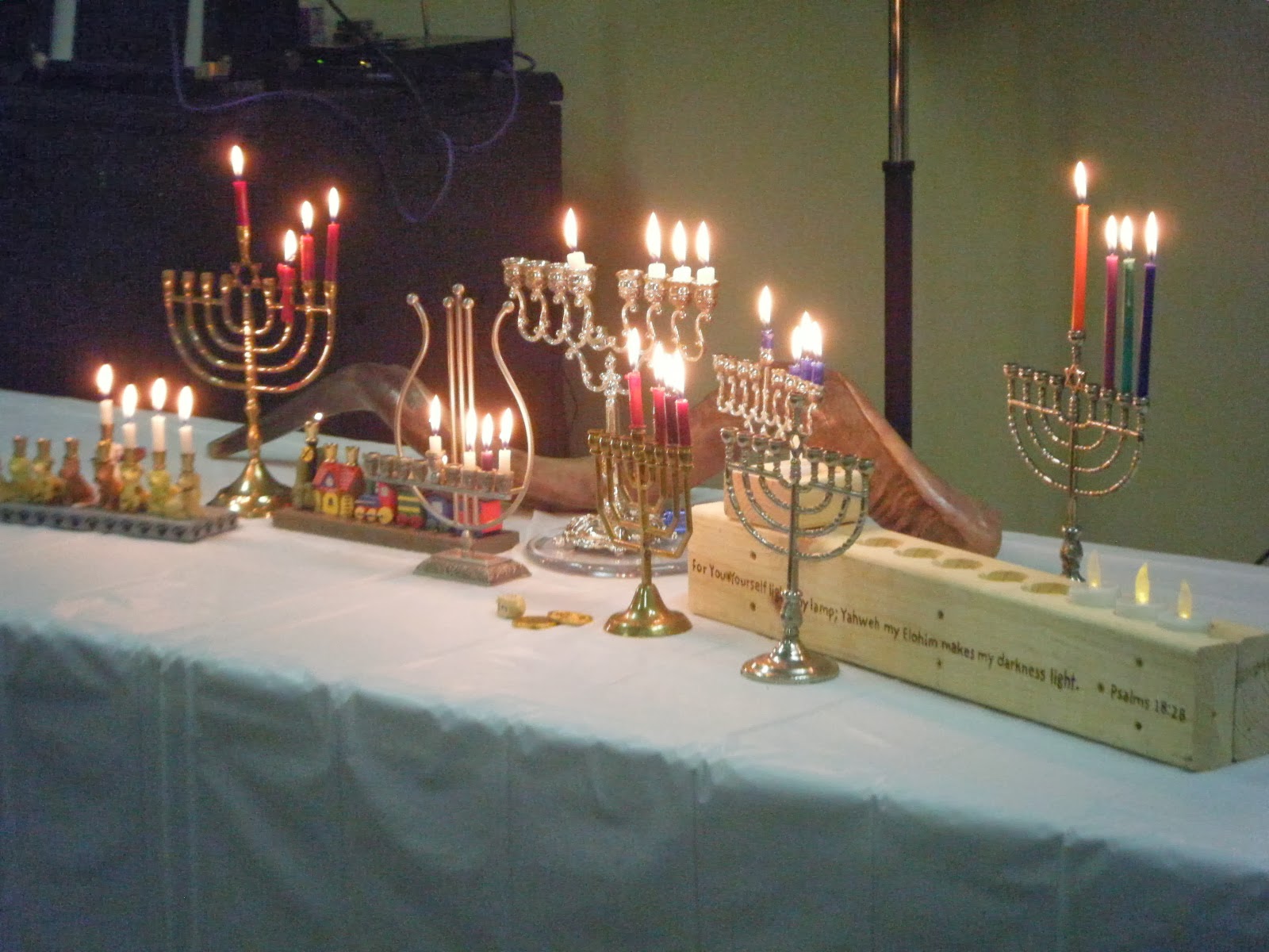 Love For His People Shabbat Candle Lighting & Prayers during Hanukkah