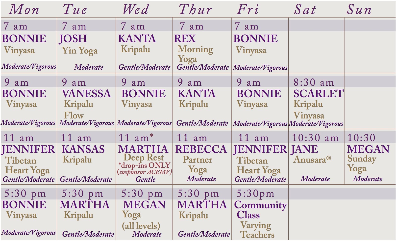 The Beauty Of Life Salon And Spa Directory Yoga Barn On Martha S