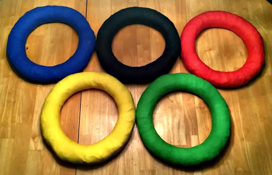 DIY Olympic Rings