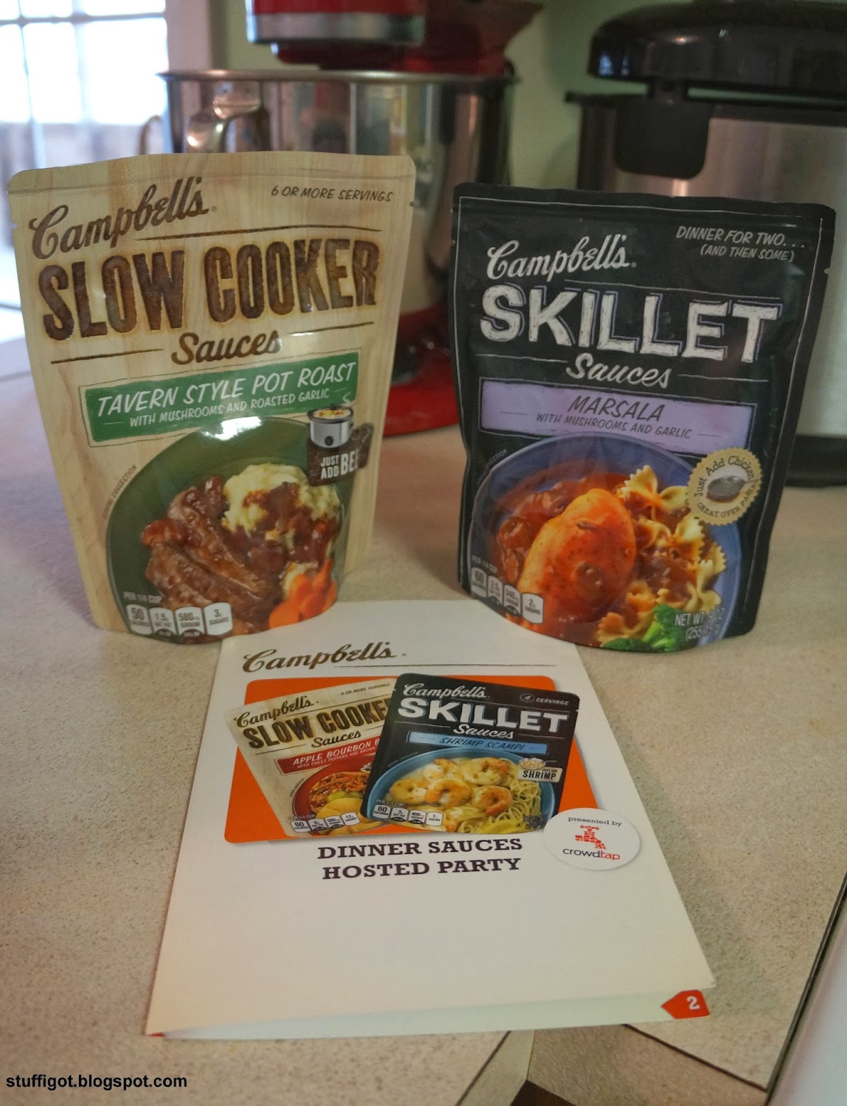 Crafty And Wanderfull Life Campbell's Skillet and Slow Cooker Sauces