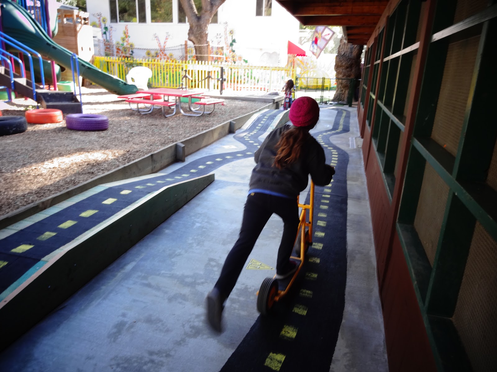 Lois's Art Blog Tricycle Track