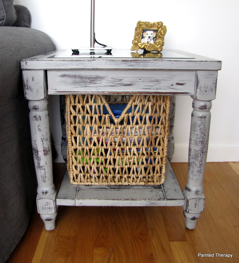 Painted Therapy Updating the side tables