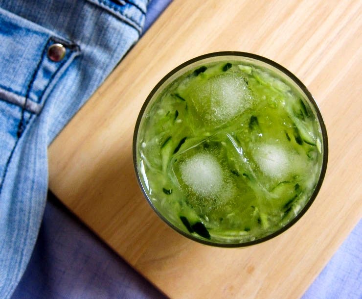 the indolent cook honey rose cucumber limeade