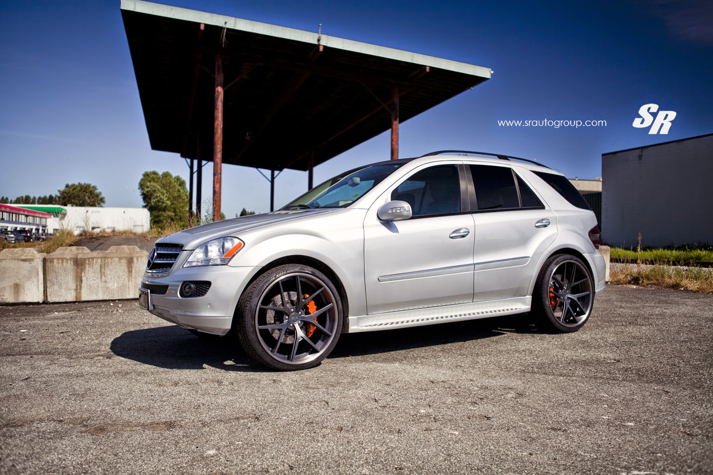Mercedes Benz mercedes benz ml320 : Mercedes-Benz W164 ML320 on PUR Wheels | BENZTUNING