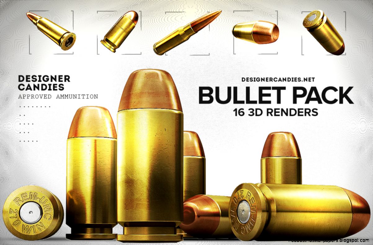 Free 3D Bullet Renders Pack DesignerCandies Free 3D Bullet Renders Pack DesignerCandies