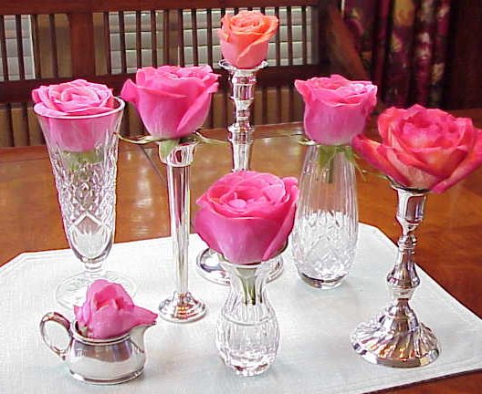 Centerpiece Ideas Glass Vases : Vase centerpieces