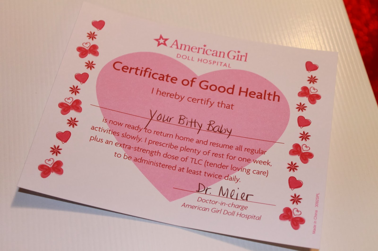 American Girl Doll Hospital Review and Price List