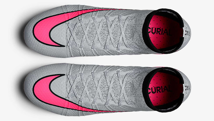 grey and pink nike football boots