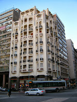 Buildings at the centre of montevideo independence square