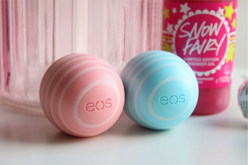 New EOS Visibly Soft Lip Balms 
