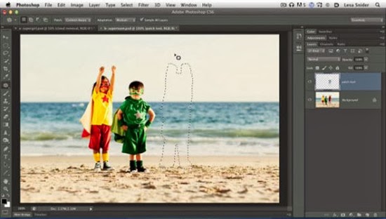 Photoshop CS6 Patch Tool Photoshop CS6 Patch Tool