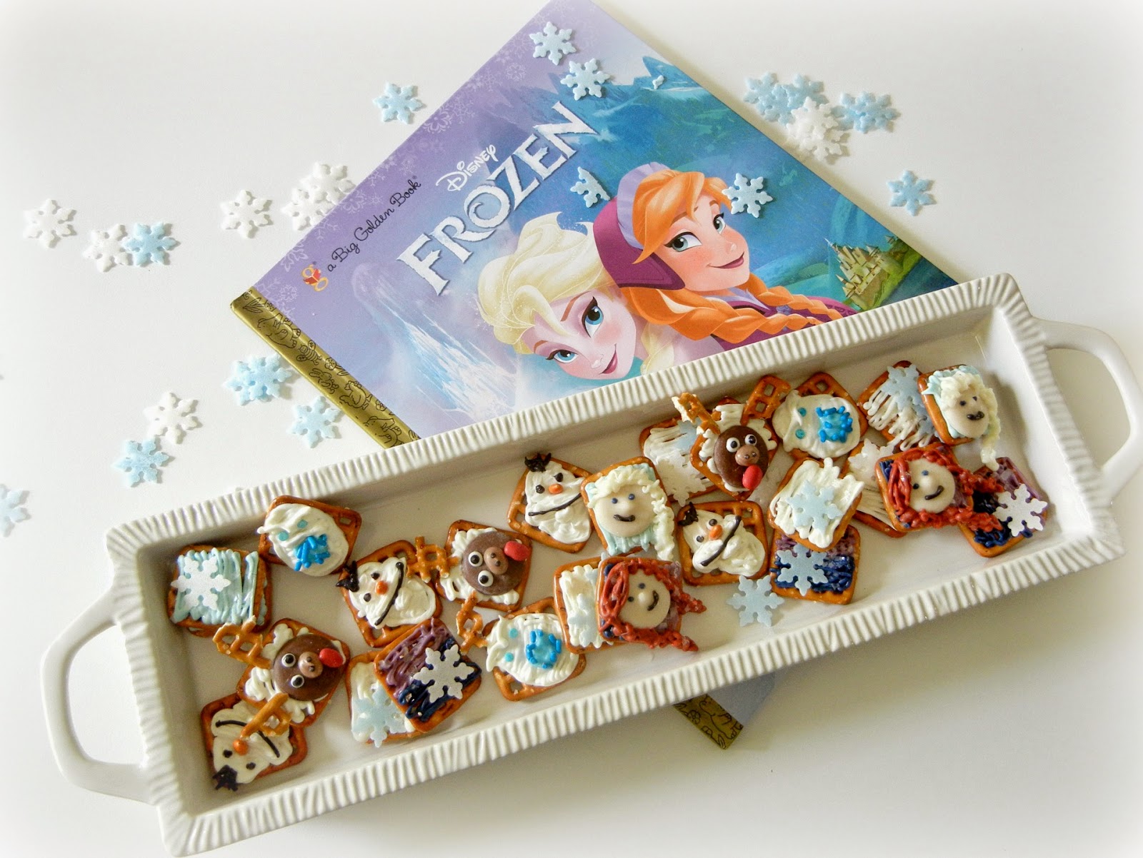 Sugar Swings! Serve Some Disney's Frozen Character Pretzel Snacks