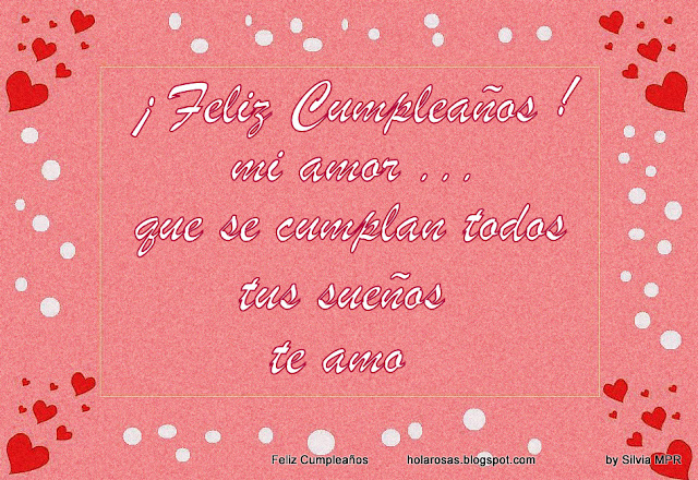 FELIZ CUMPLEAÑOS MI AMOR YouTube