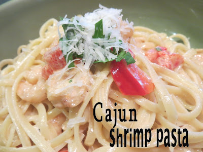 pasta shrimp cajun magical moms two ingredients