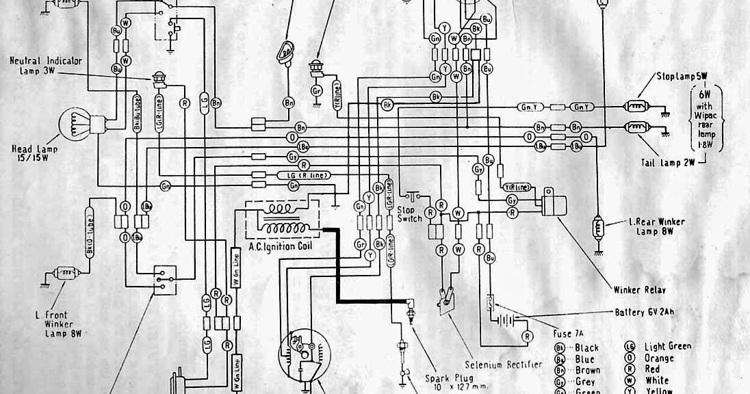 Wiring Diagrams And Free Manual Ebooks  Classic Honda C110