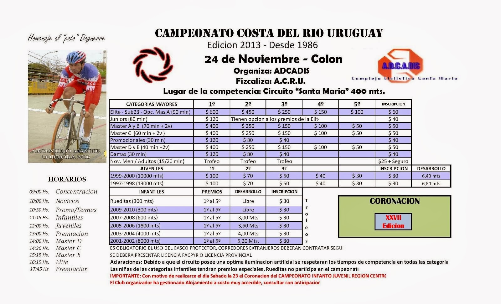 9º Fecha del Costa 2013