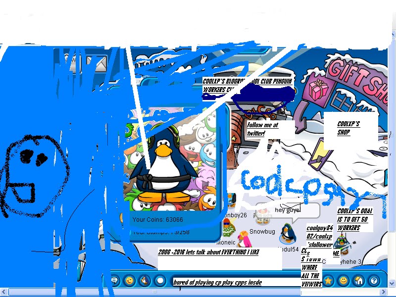 Coolxp/cp Club penguin cheats