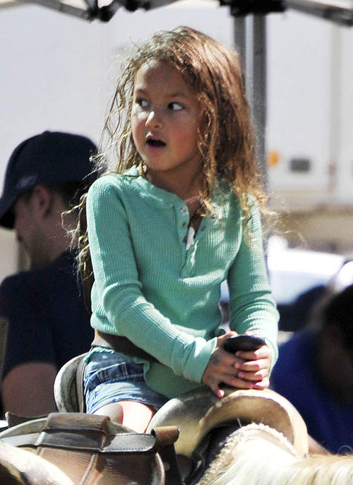 Miniature celebrity!: NAHLA ARIELA AUBRY