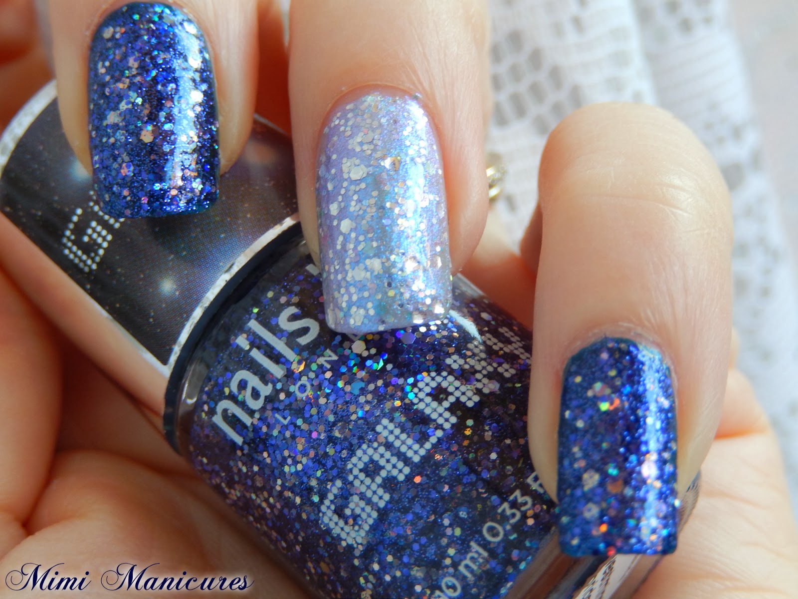 my adventures in nail polish Nails Inc Westminster Bridge Road Galaxy