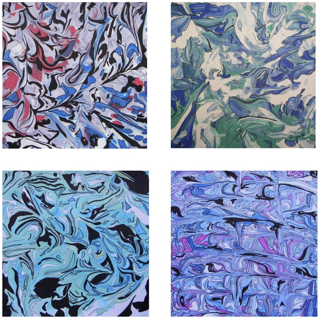 The Rolling Artroom Shaving Cream Marbling and Ink Jr/Sr High