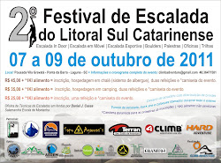 Confira release do Festival no ...http://climbadventure.blogspot.com/2011/10/noticias-do-2o-festiva