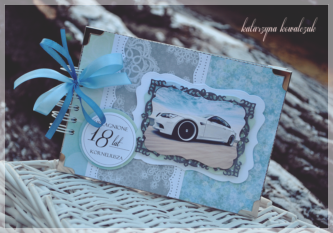 Scrapbooking moja codzienność, mój czas ALBUM NA 18 URODZINY