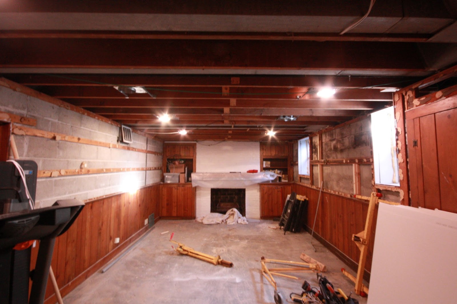 Russet Street Reno Our basement family room