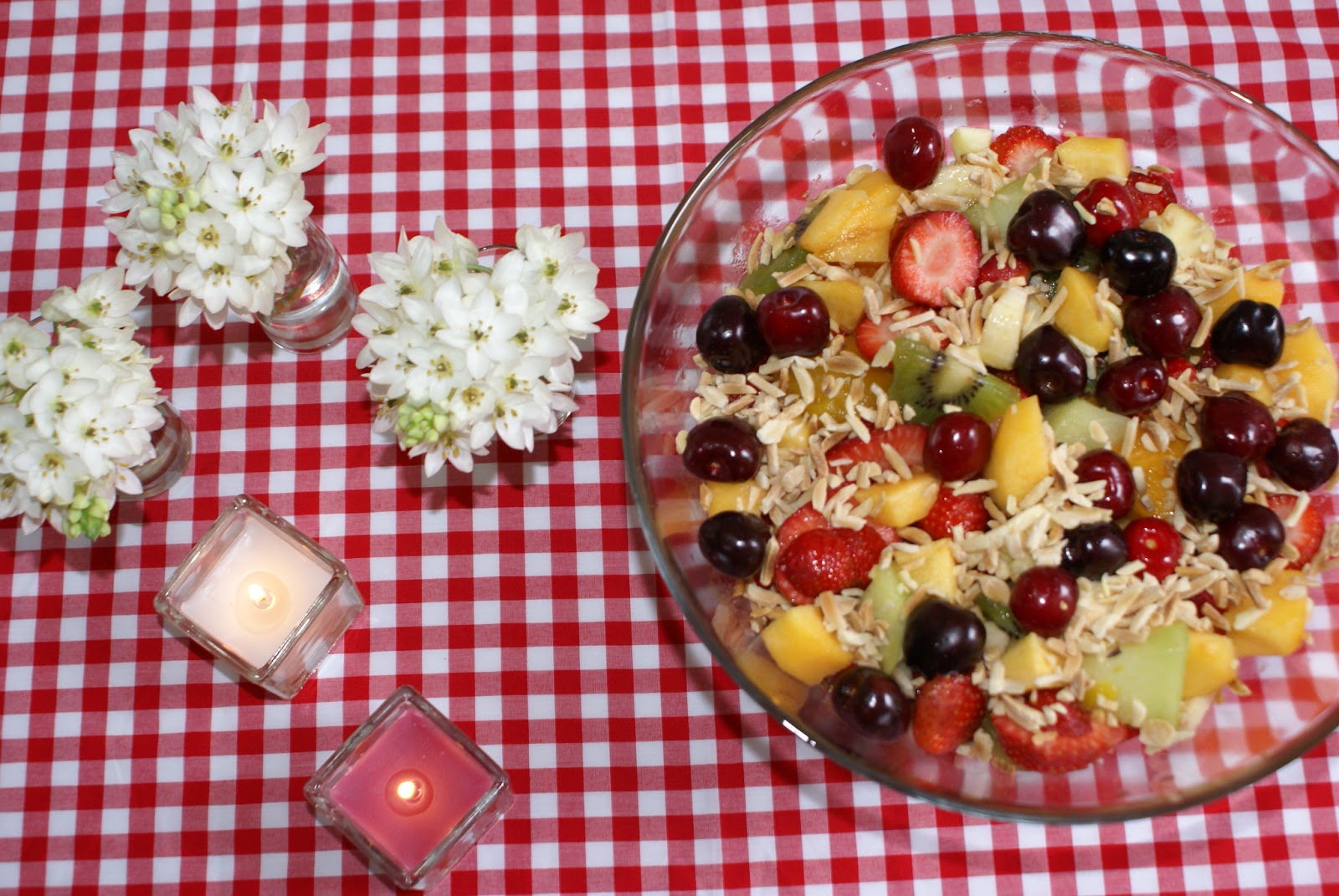 Cotton Candy Summer Fruit Salad