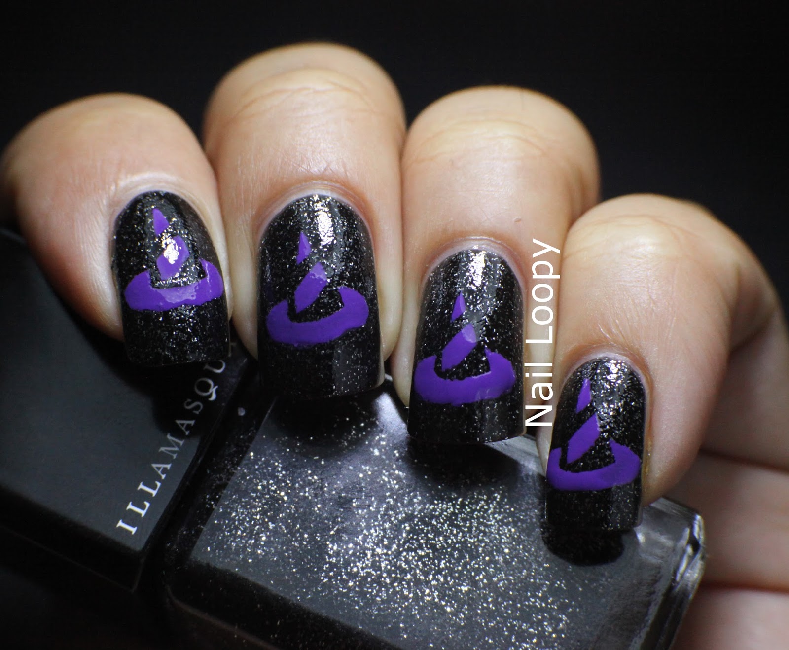 Nail Loopy Illamsqua Creator Witch Hats Halloween Nails