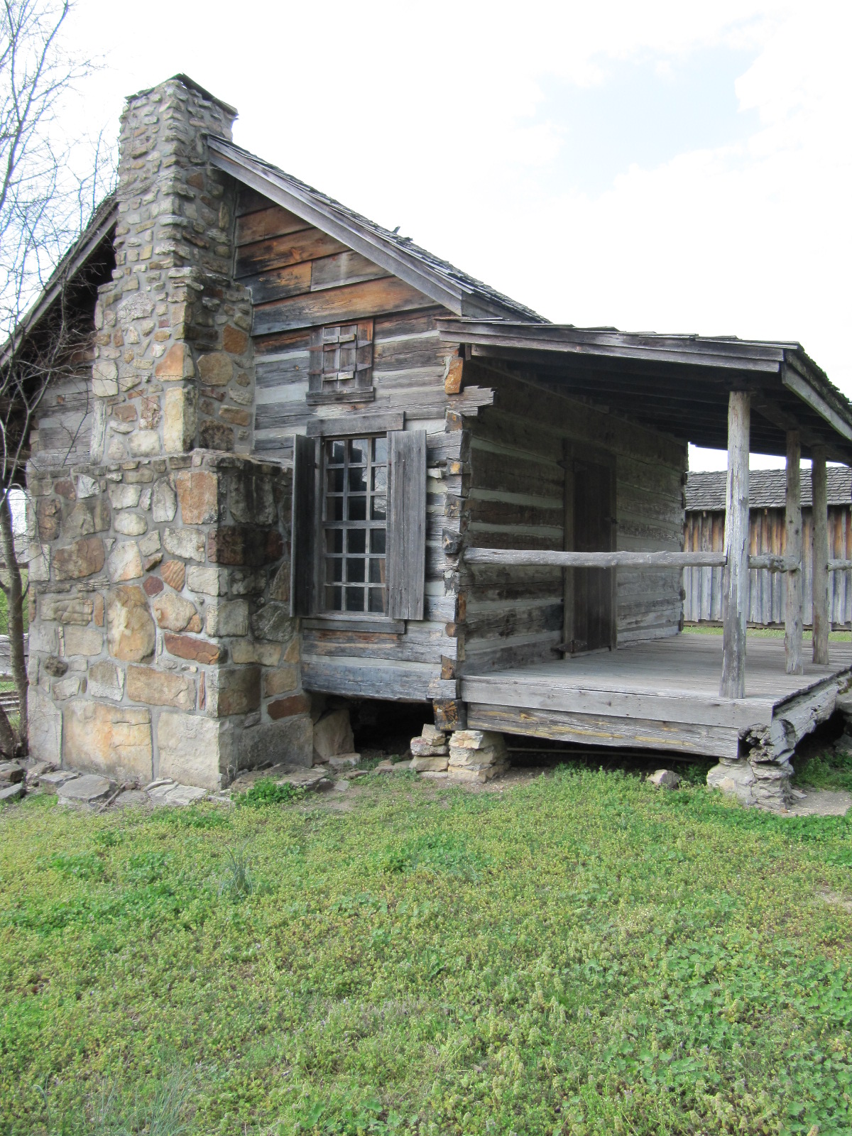At The Farm... The Wolf House