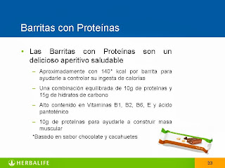 productos herbalife baritas proteinas