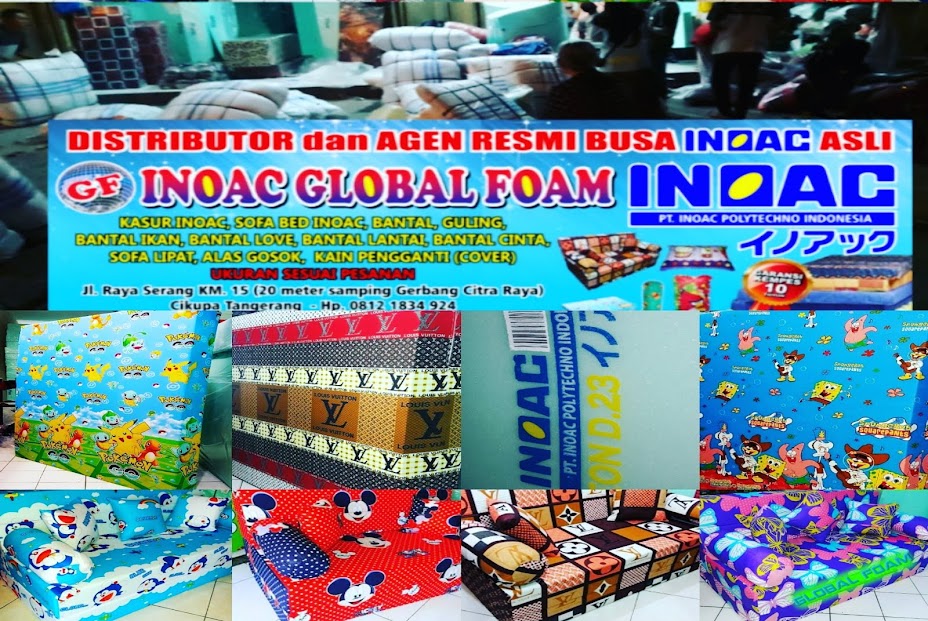 kasur inoac asli,kasur inoac 2024,Distributor Kasur Busa inoac asli Global Foam,kasur inoac murah